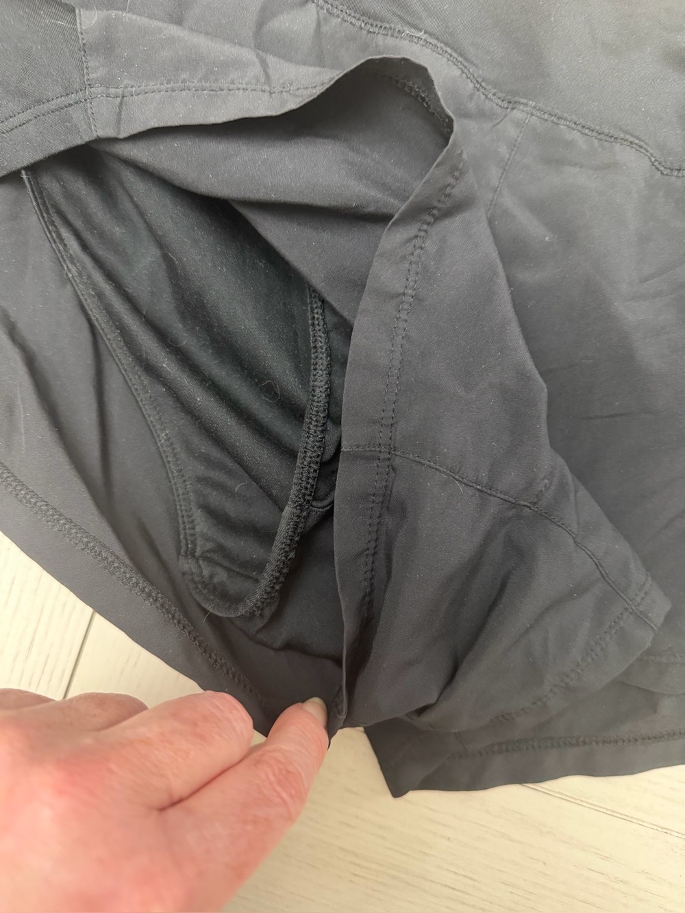 Nike Black Dri-FIT Athletic Shorts with Drawstring - Picture 4 of 5